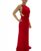 Maxi φόρεμα Giorgio Ajutanti με τούλι Κόκκινο