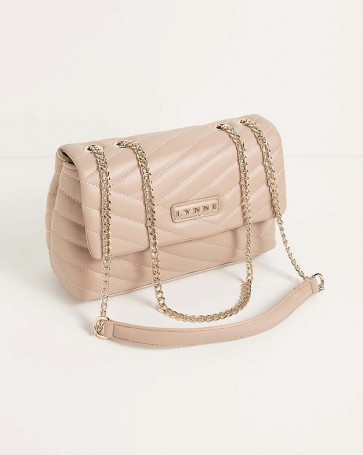 Lynne bag with chain Nude 