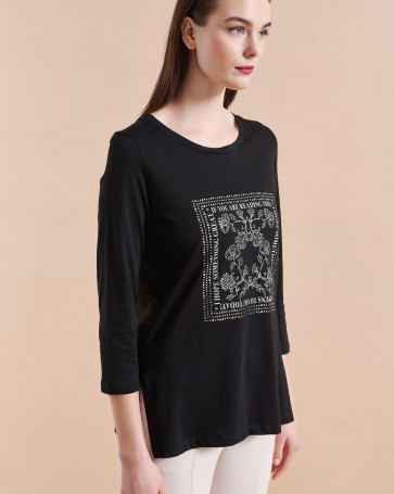 Bill Cost blouse with print Black