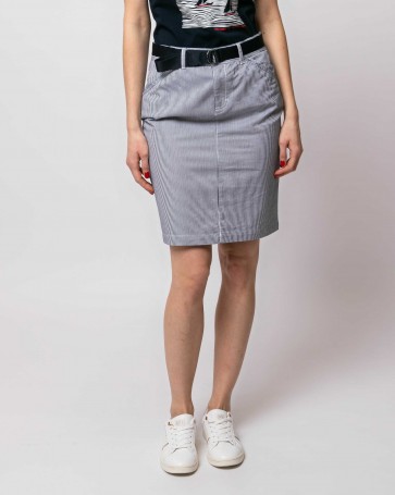 Heavy Tools mini skirt with belt  Blue