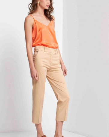 Bill Cost cropped trousers Beige
