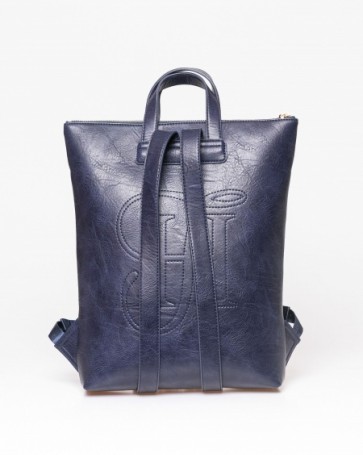 Backpack with embossed design Heavy Tools Blue