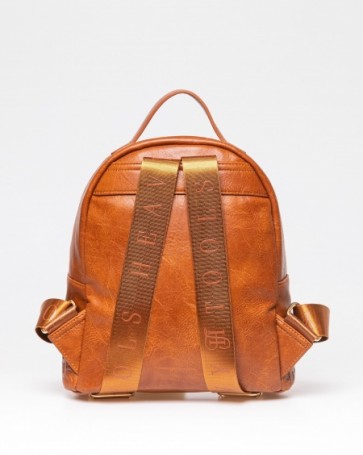 Backpack with embossed design Heavy Tools Brown