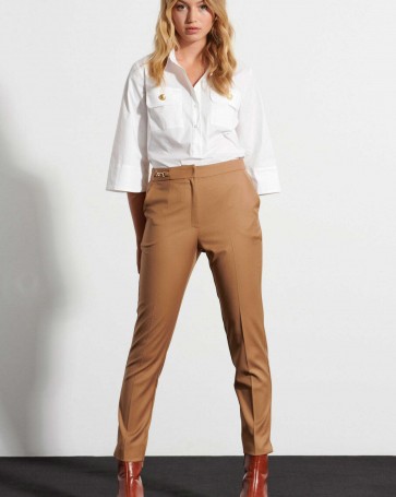 Bill Cost trousers with metallic details Camel