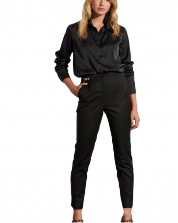 Bill Cost trousers with metallic details Black