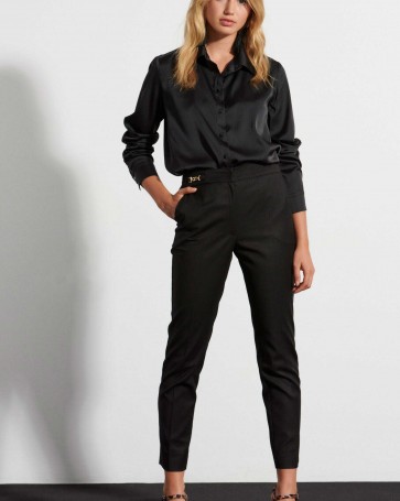 Bill Cost trousers with metallic details Black