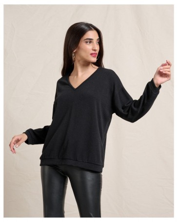 Passager knitted blouse Black