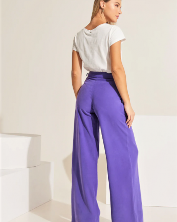 Enzzo Cathrin Pants Purple