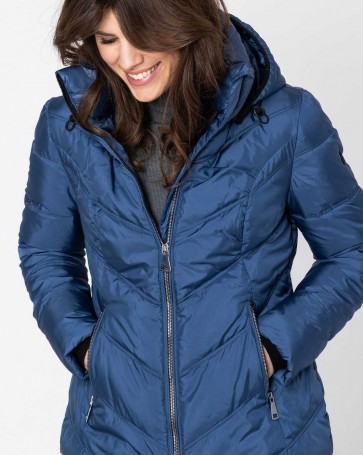 Quilted jacket District Blue