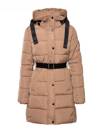 Access long inflatable jacket Camel