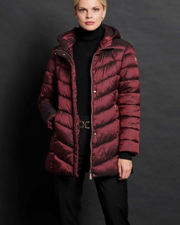 Bill Cost quilted jacket with hood Grena 