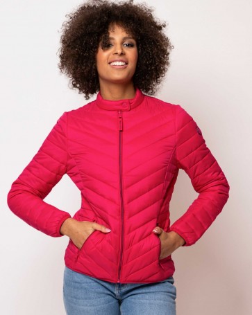Heavy Toos quilted jacket Fuchsia