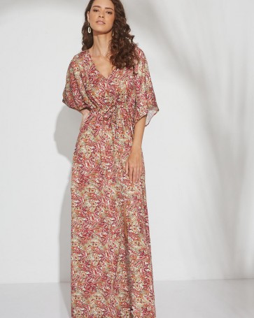 Bill Cost dress with a printed pattern Beige
