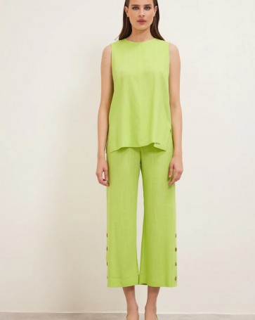 Enzzo Emma blouse Lime