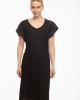 Φόρεμα Fibes Fashion με διάτρητο σχέδιο Μαύρο