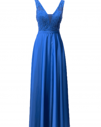 Φόρεμα Bellona με λάμψη Μπλε Ρουά