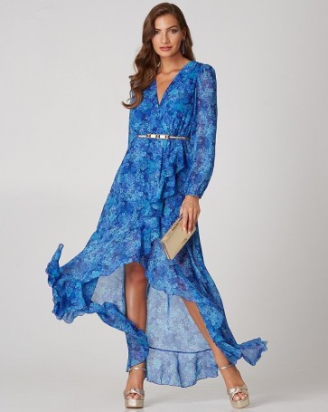 Lynne printed maxi dress Blue 