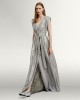 Φόρεμα μάξι μεταλλιζέ Access Silver