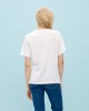 Μπλούζα t-shirt Passager με στάμπα Λευκό