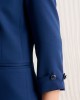 Σακάκι Fibes Fashion με μανσέτα Μπλε 