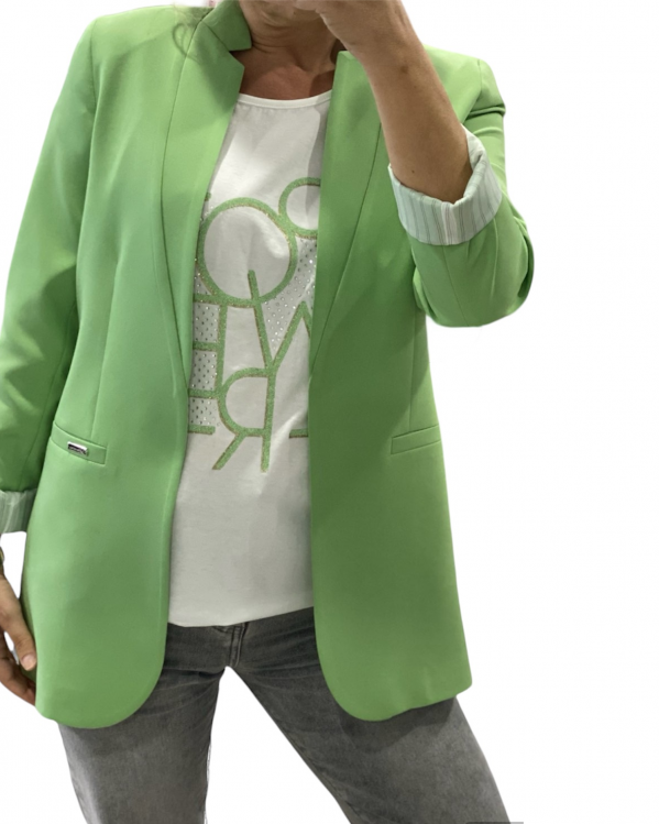 Σακάκι κουστουμιού blazer Donna Martha Πράσινο